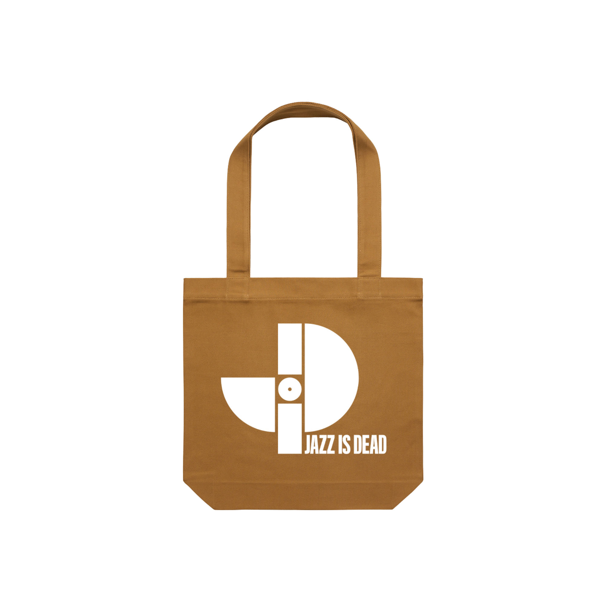 Jazz Is Dead Tote Bag - Camel