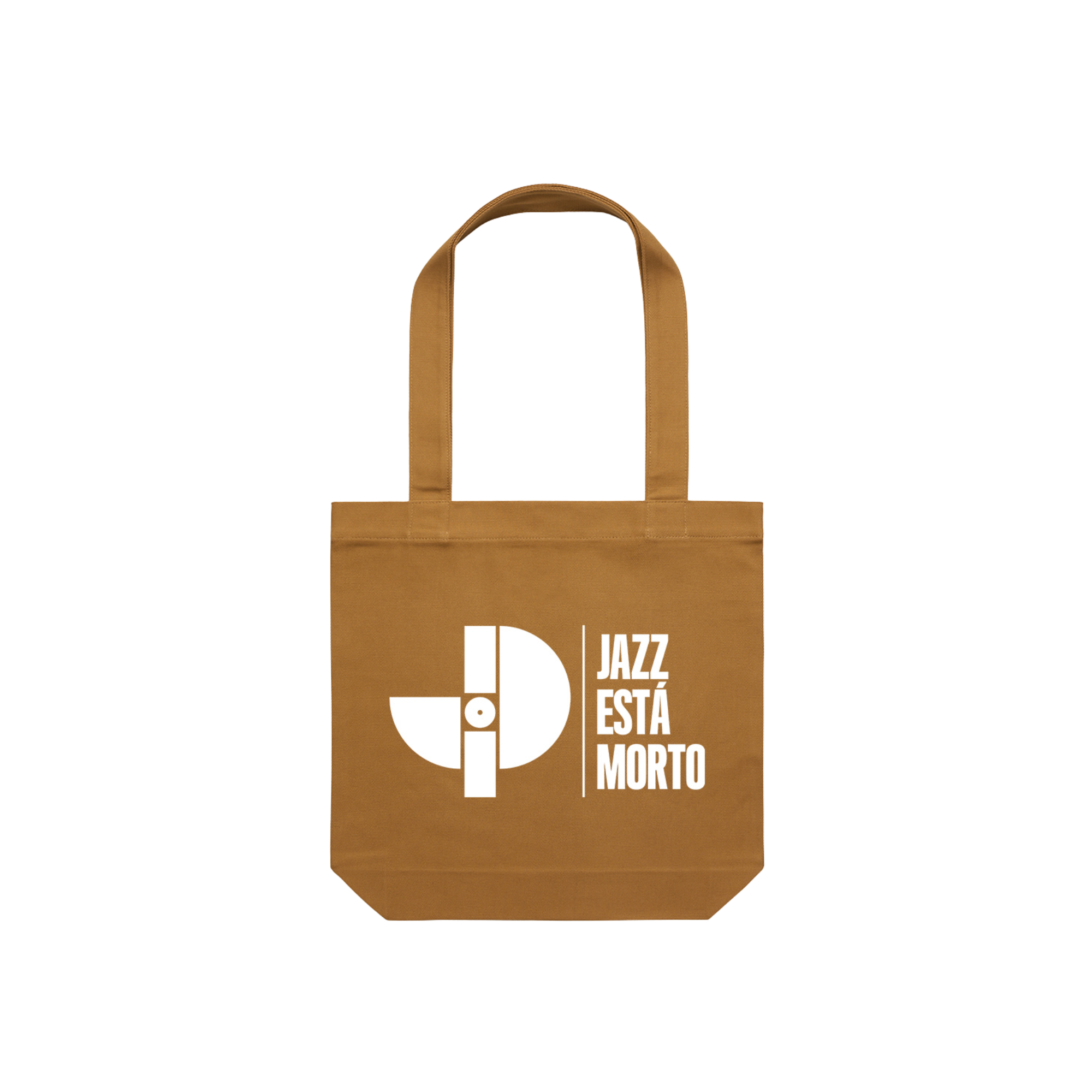 Jazz Is Dead Tote Bag - Camel