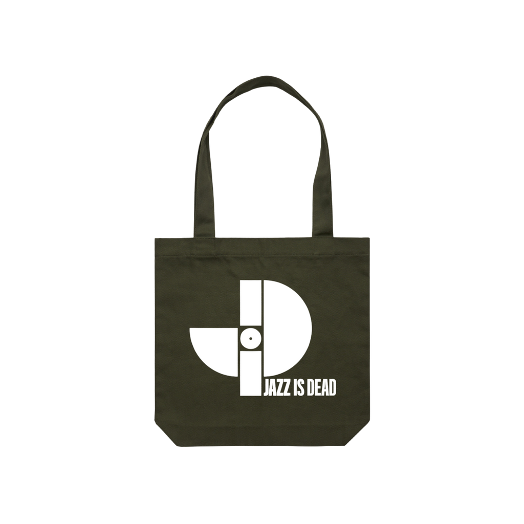 Jazz Is Dead Tote Bag - Olive