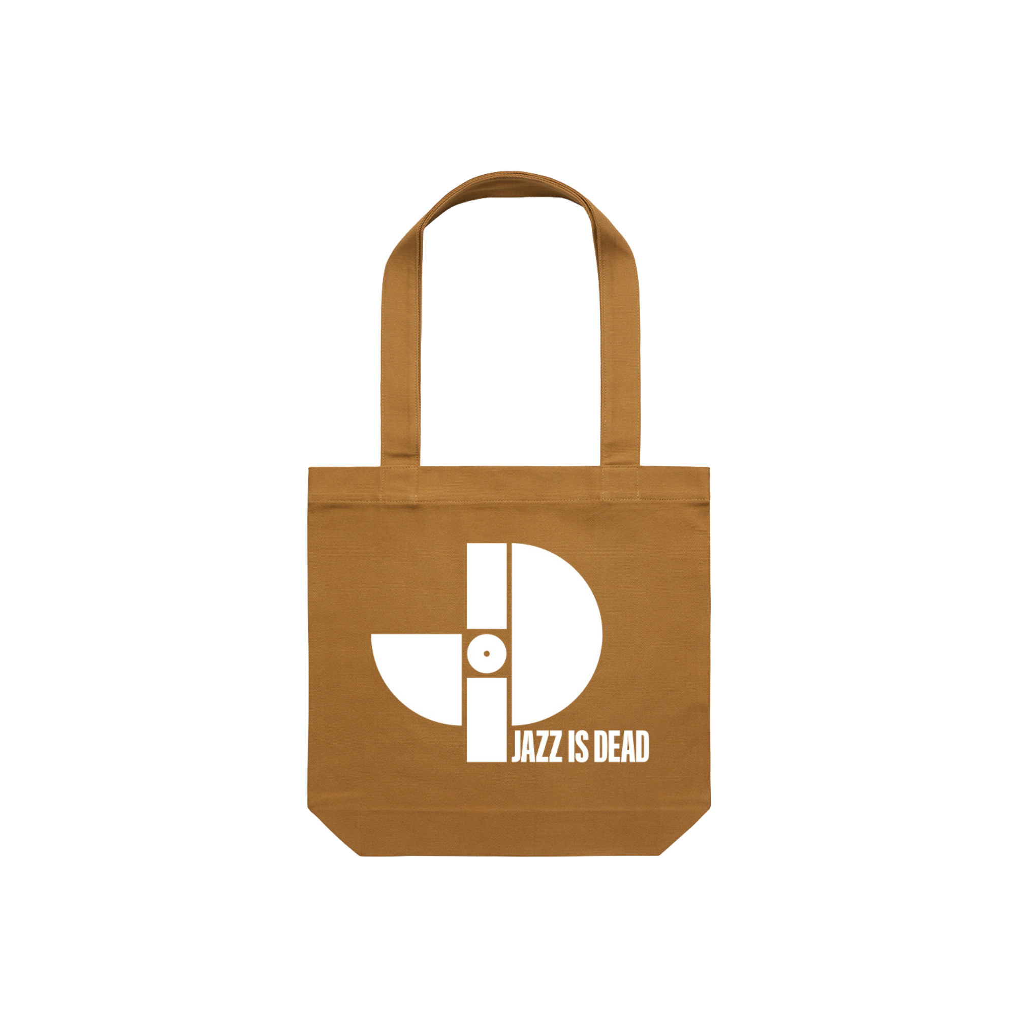 Jazz Is Dead Tote Bag - Camel