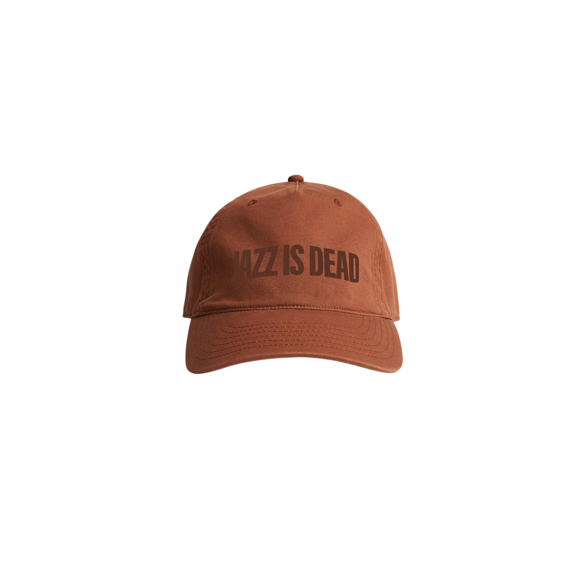 Jazz is Dead Logo Canvas Hat - Clay