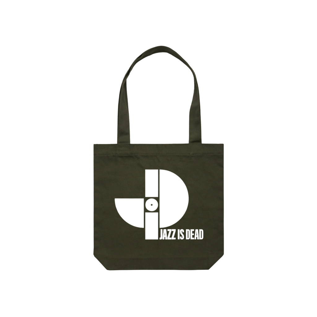 Jazz Is Dead Tote Bag - Olive