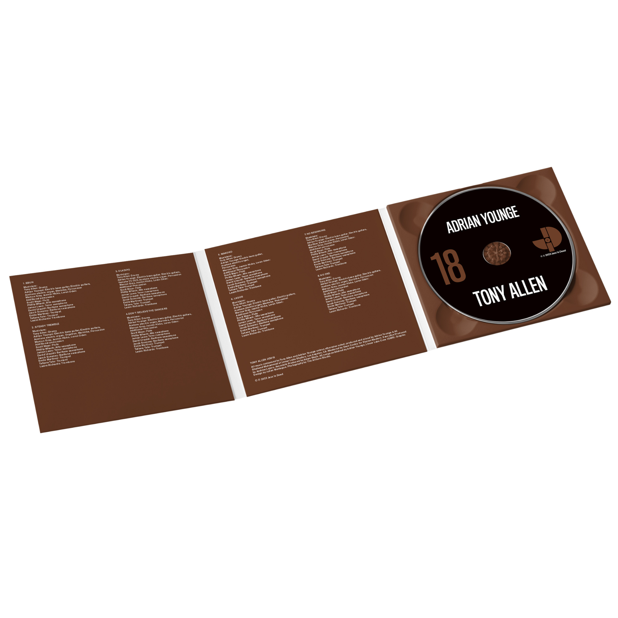 Tony Allen JID018 CD