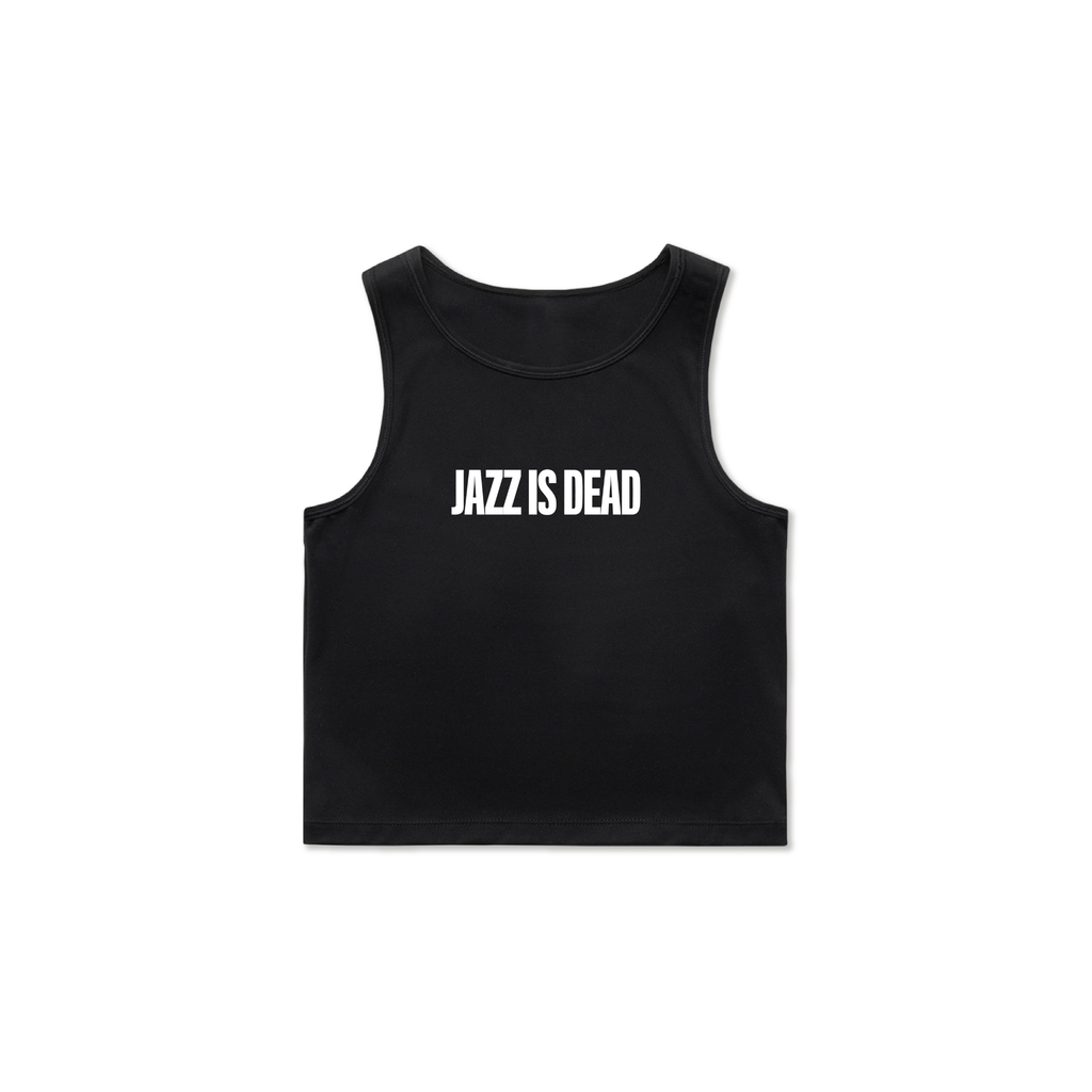 Jazz is Dead Logo Tank - Black