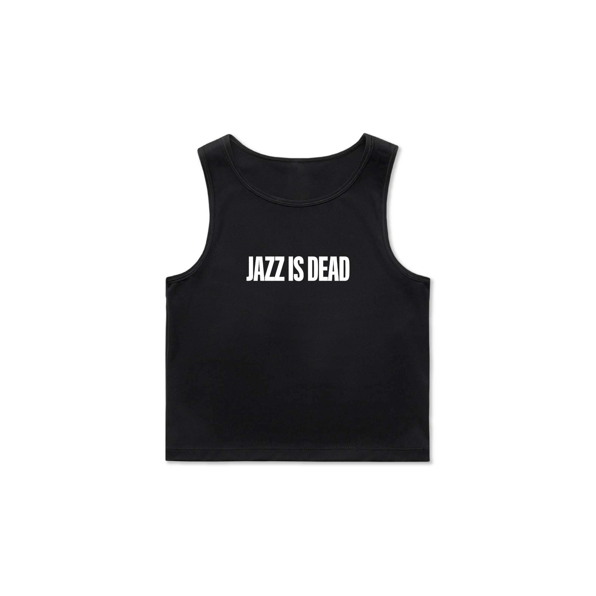 Jazz is Dead Logo Tank - Black