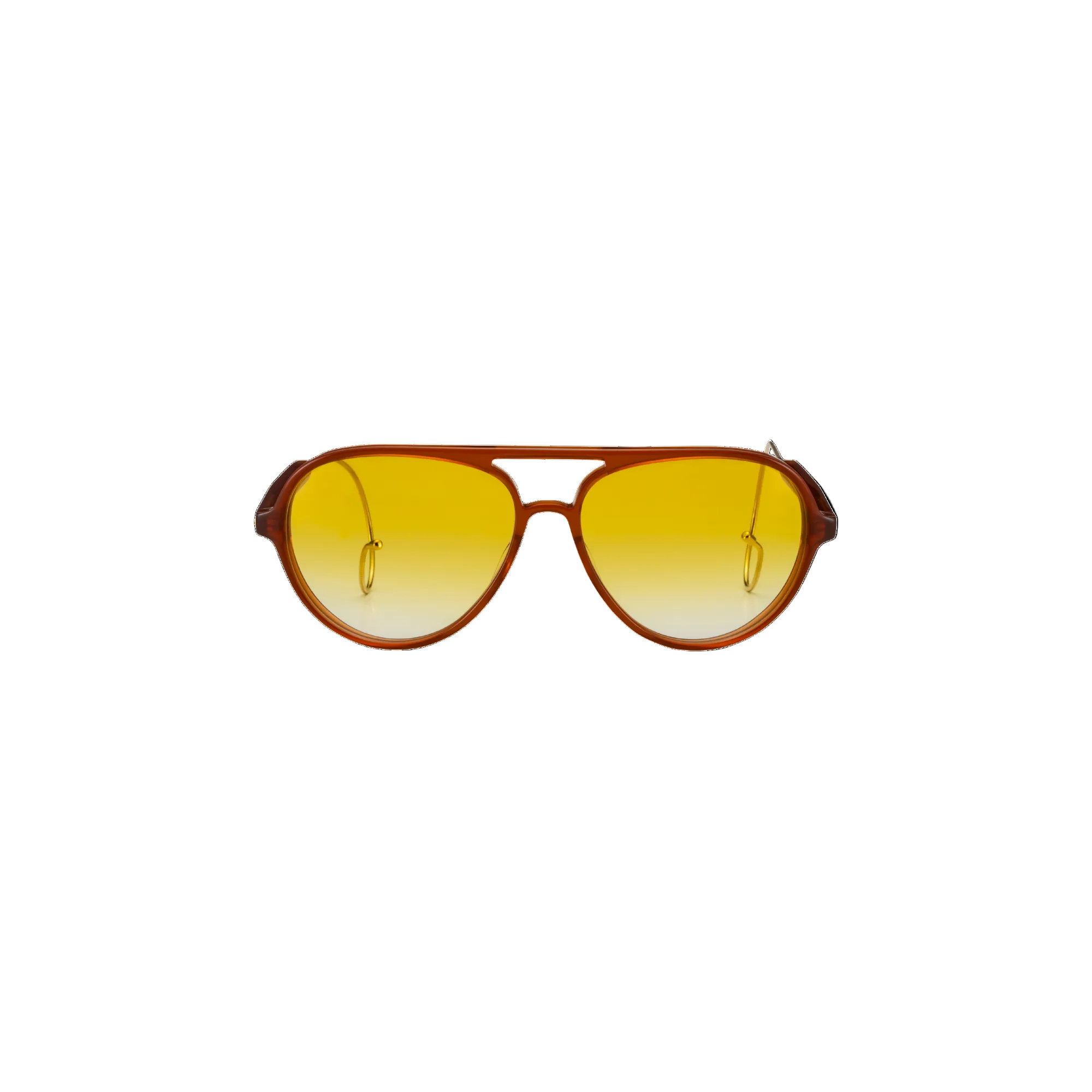 Siren Glasses - Brown [EYEVAN for Adrian Younge] Front